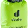 Deuter Light Drypack 1 Wasserdichter Packsack Wäschesack -Vaude Boutiquen 2021 Drypack 1