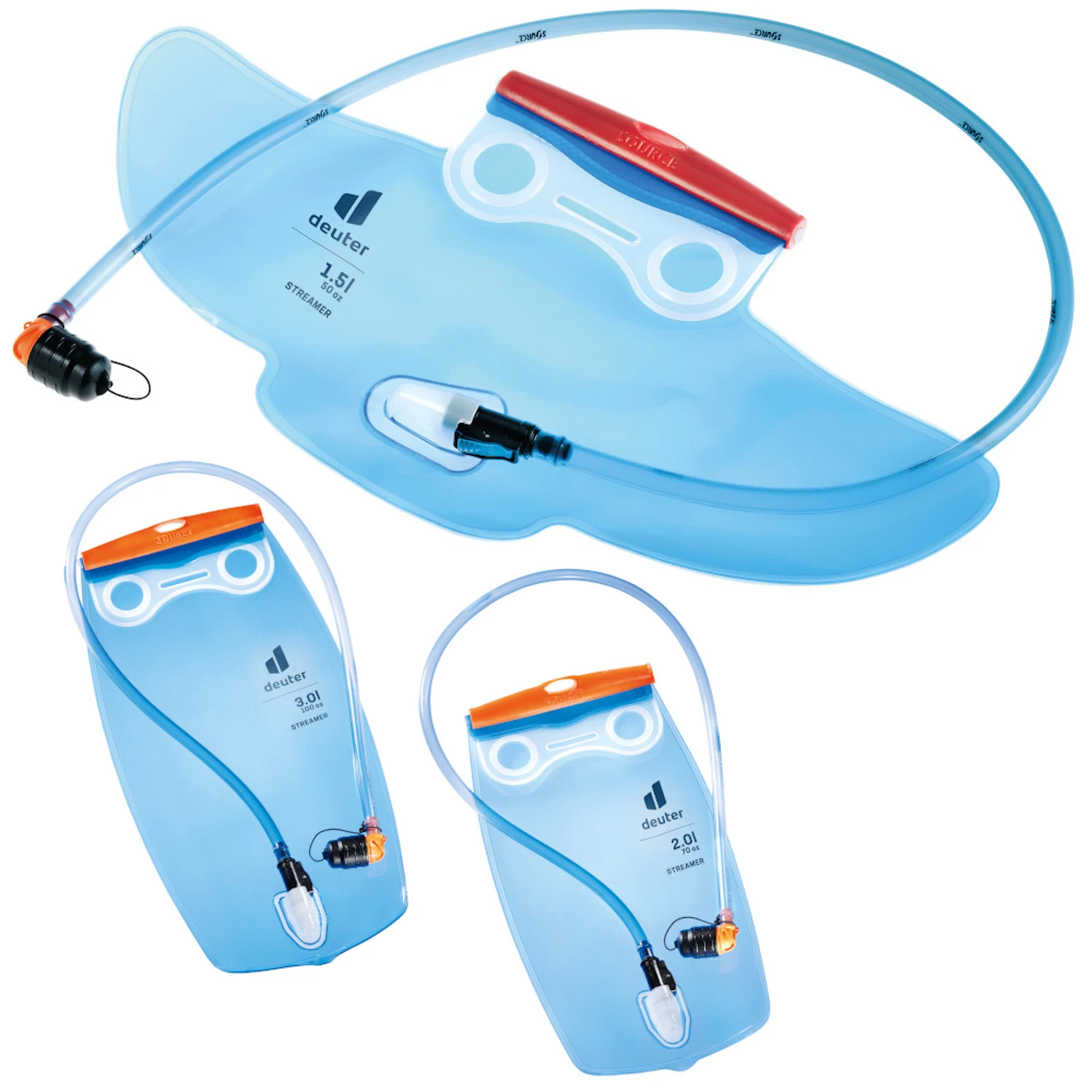 Deuter Trinkblase Streamer Trinksystem Trinkbeutel Rucksack Zubehör 3 Deuter Trinkblase Streamer Trinksystem Trinkbeutel Rucksack Zubehör