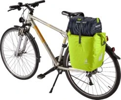 Deuter Wasserdichte Fahrradtasche Weybridge 25+5 Gepäckträgertasche Hinterradtasche -Vaude Boutiquen 3230222 8006 Weybridge 25 5 citrus D 06