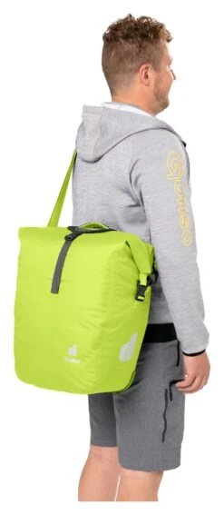 Deuter Wasserdichte Fahrradtasche Weybridge 25+5 Gepäckträgertasche Hinterradtasche -Vaude Boutiquen 3230222 8006 Weybridge 25 5 citrus D 08