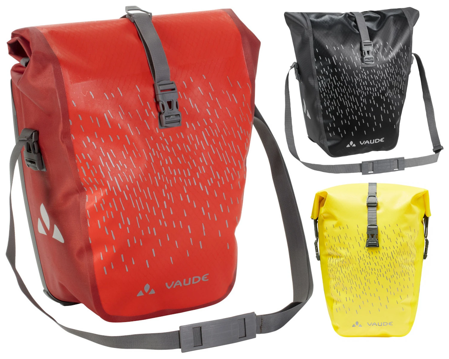 Vaude Aqua Back Luminum Single Fahrradtasche Gepäckträgertasche 3 Vaude Aqua Back Luminum Single Fahrradtasche Gepäckträgertasche