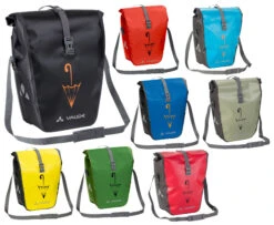 Vaude Aqua Back Single Mit Schirmlogo Hinterradtasche Gepäckträgertasche