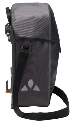 Vaude Aqua Commute Single Fahrradtasche Gepäckträgertasche Bürotasche Radtasche -Vaude Boutiquen Aqua Commute seitlich