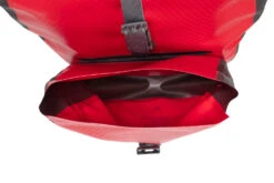 Vaude Aqua Back Plus Single Mit Schirmlogo Hinterradtasche Fahrradtasche -Vaude Boutiquen Aqua Plus rot Fach