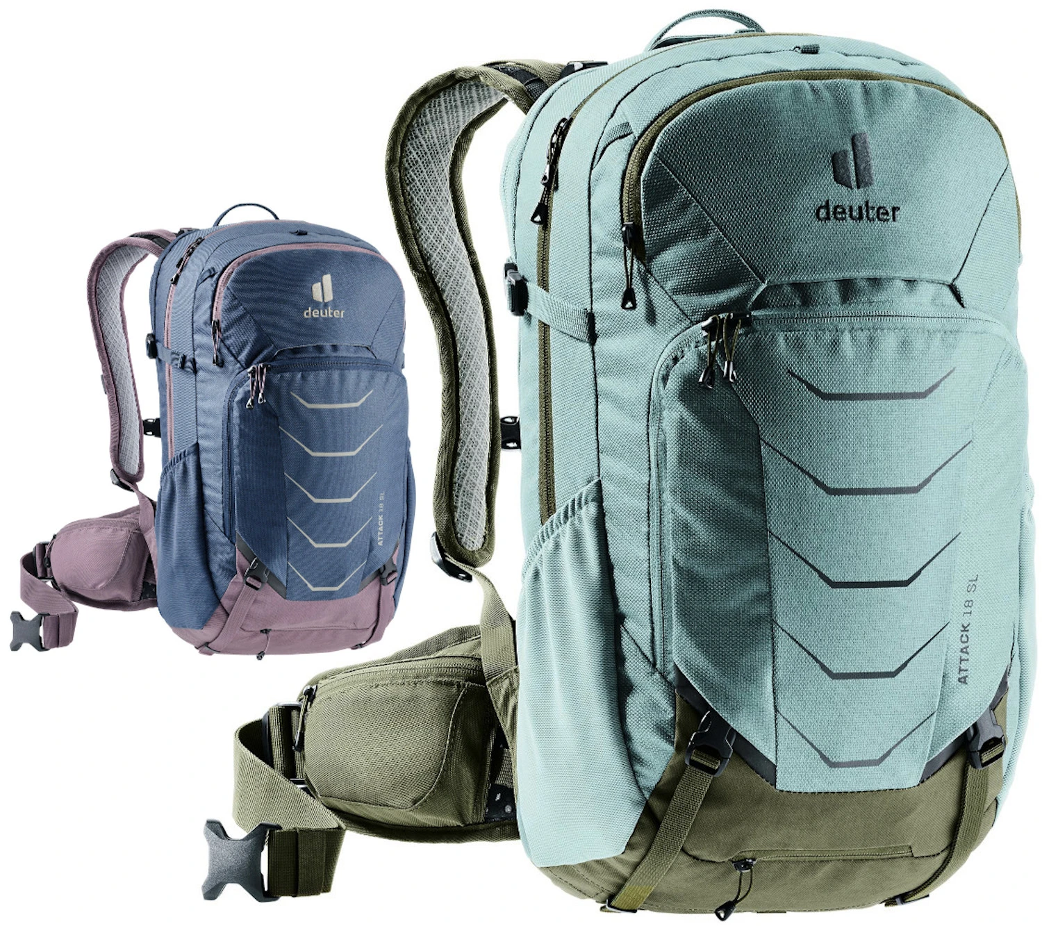 Deuter Attack 18 SL Protektorenrucksack Fahrradrucksack 3 Deuter Attack 18 SL Protektorenrucksack Fahrradrucksack
