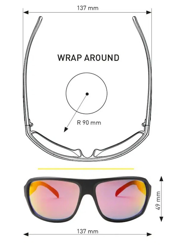 Cratoni C-ICE COLOR+ LIFESTYLE Fahrradbrille Sonnenbrille Sportbrille Running UV Schutz 6 Cratoni C-ICE COLOR+ LIFESTYLE Fahrradbrille Sonnenbrille Sportbrille Running UV Schutz – Bild 4