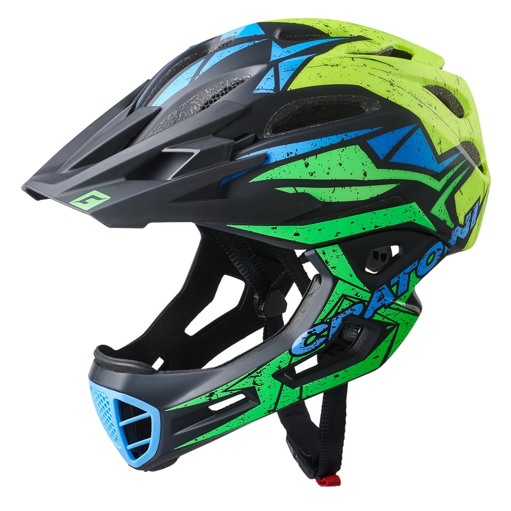 Cratoni C-Maniac Pro Fullfacehelm Downhill Freeride Kinnbügel Visier 4 Cratoni C-Maniac Pro Fullfacehelm Downhill Freeride Kinnbügel Visier – Bild 2