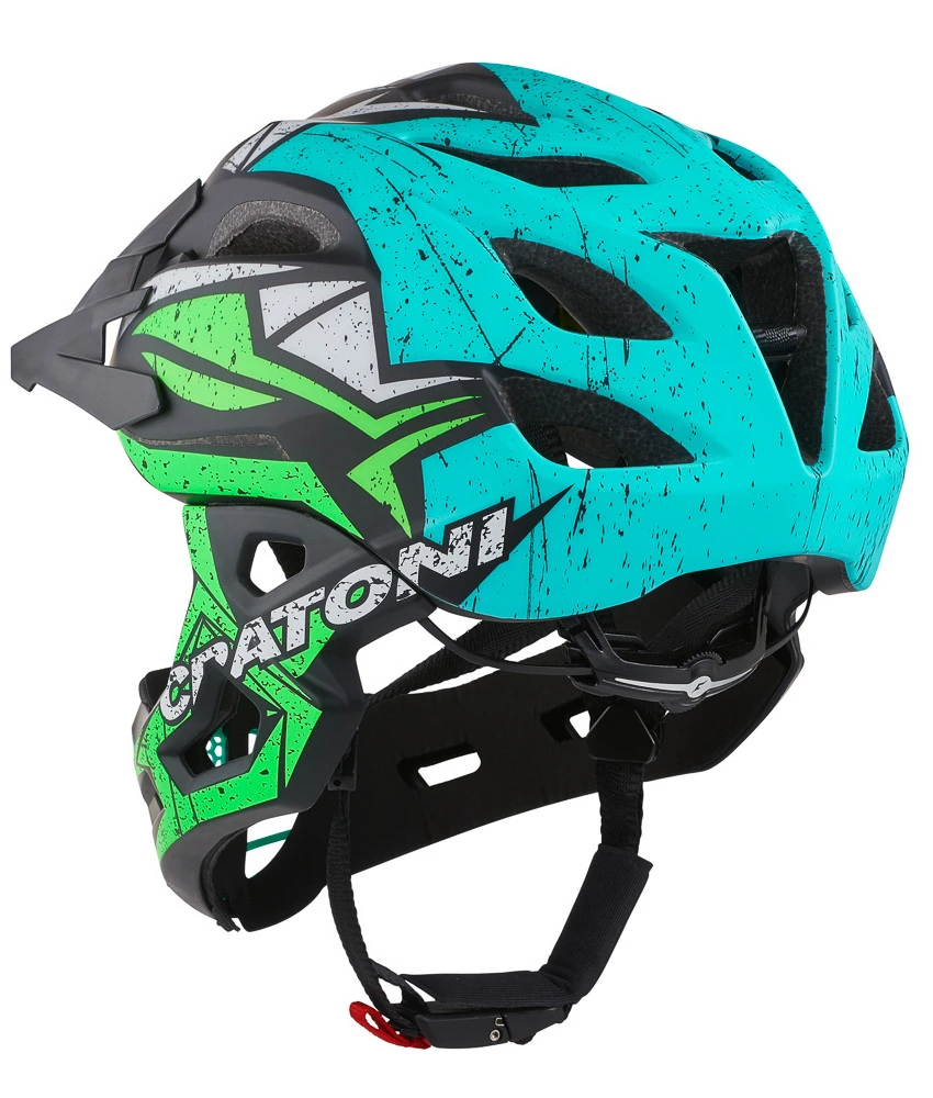 Cratoni C-Maniac Pro Fullfacehelm Downhill Freeride Kinnbügel Visier 5 Cratoni C-Maniac Pro Fullfacehelm Downhill Freeride Kinnbügel Visier – Bild 3