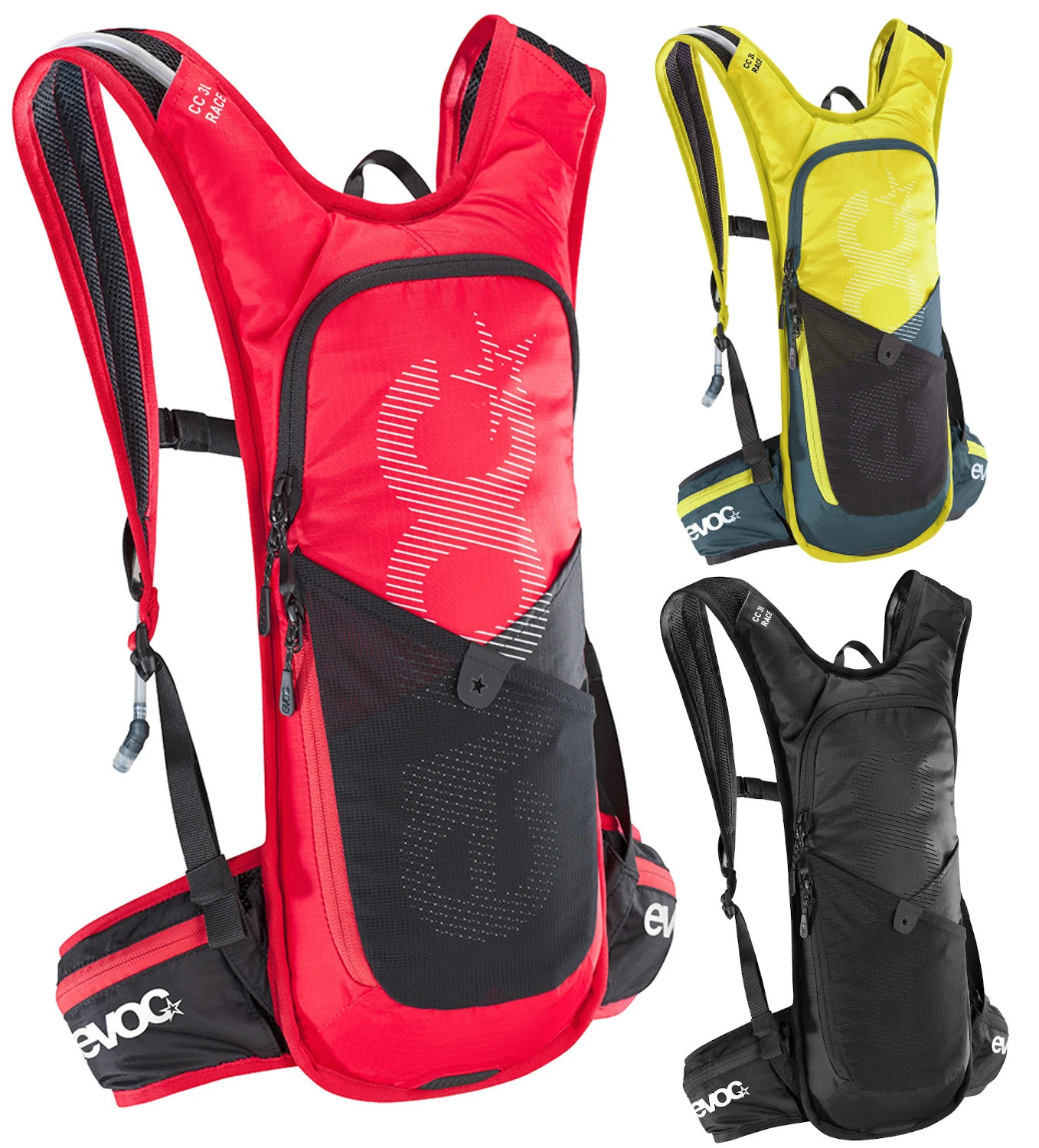 Evoc CC 3 L RACE Rennrad-Trinkrucksack Fahrradrucksack 3 Evoc CC 3 L RACE Rennrad-Trinkrucksack Fahrradrucksack