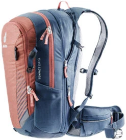 Deuter Compact EXP 14 Tagesrucksack Bikerucksack -Vaude Boutiquen Compact 14 redwood seitlich