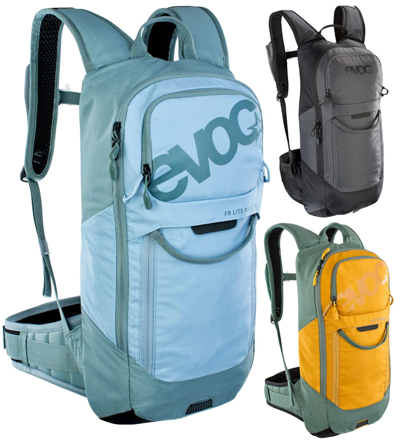 Evoc Protektorenrucksack FR Lite Race Fahrradrucksack 3 Evoc Protektorenrucksack FR Lite Race Fahrradrucksack