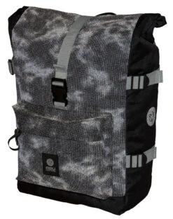 AGU Fastrider H20 Rolltop II Spezial Doppel Fahrradtasche Radtasche Reflectiv -Vaude Boutiquen H2O single reflect 8 1