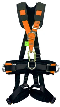 Treeup Starterset Forst Klettergurt Steigeisen Sicherungsseil Karabiner