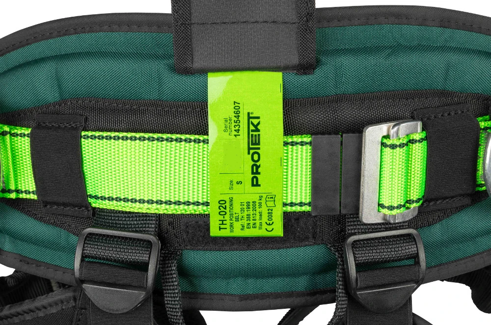 TreeUp Klettergurt TH 020 Gurtgeschirr Grün EN 813, EN 358 Schutzausrüstung 4 TreeUp Klettergurt TH 020 Gurtgeschirr Grün EN 813, EN 358 Schutzausrüstung – Bild 2