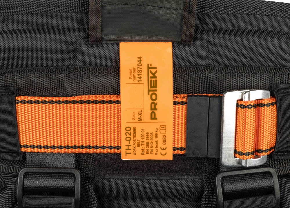 Klettergurt TH 020 Orange Gurtgeschirr EN 813, EN 358 Schutzausrüstung 4 Klettergurt TH 020 Orange Gurtgeschirr EN 813, EN 358 Schutzausrüstung – Bild 2