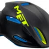 Met Rennradhelm Manta Leichtester Helm 200g Straßenhelm Fahrradhelme -Vaude Boutiquen Manta schwarz blau MONN