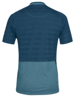 Vaude Herrenshirt Men Tamaro Shirt III T-Shirt Radshirt Wandershirt -Vaude Boutiquen Men Tamaro shirt bluegrey Ruecken