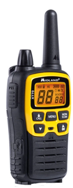 Midland 4 Er Kofferset XT 70 Profi Adventure Funkgeräte Sprechfunkgerät