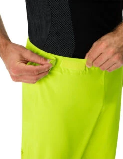 Vaude Moab Regenhose Radfahren Wandern Joggen Trailhose Fahrradhose -Vaude Boutiquen Moab Rain Pants gelb oben