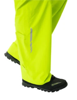 Vaude Moab Regenhose Radfahren Wandern Joggen Trailhose Fahrradhose -Vaude Boutiquen Moab Rain Pants gelb unten