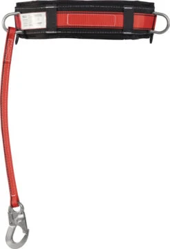 TreeUp Sicherungsgurt PB 31 Gr. M/XL Arbeitsgurt Mit Halteriemen -Vaude Boutiquen PB 31 schwarz rot