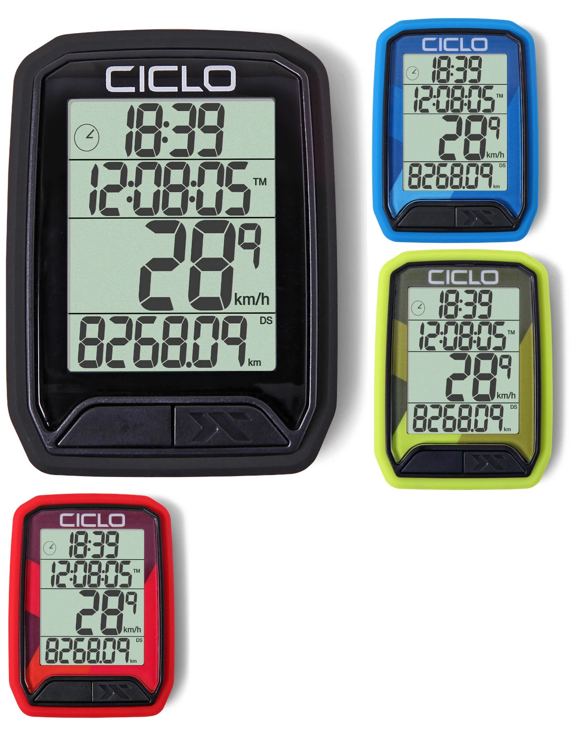 Ciclosport Protos 213 Funk Fahrradcomputer Fahrradtacho 4 Zeilen Display 3 Ciclosport Protos 213 Funk Fahrradcomputer Fahrradtacho 4 Zeilen Display