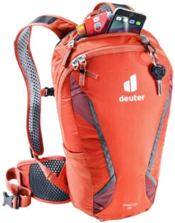 Deuter Fahrradrucksack Race 8 Tagesrucksack 8 Liter -Vaude Boutiquen Race 8 handyfach orange