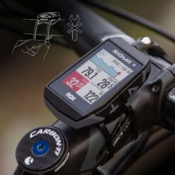 Sigma Rox 11.1 Evo HR Set GPS Bike Computer Navi Fahrradtacho Komoot -Vaude Boutiquen Rox 11 1 Lenker 3