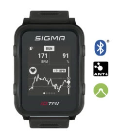 Sigma ID.TRI Set Multifunktions Sportuhr Triathlon Schwimmen Joggen -Vaude Boutiquen Sigma Tri Ansicht