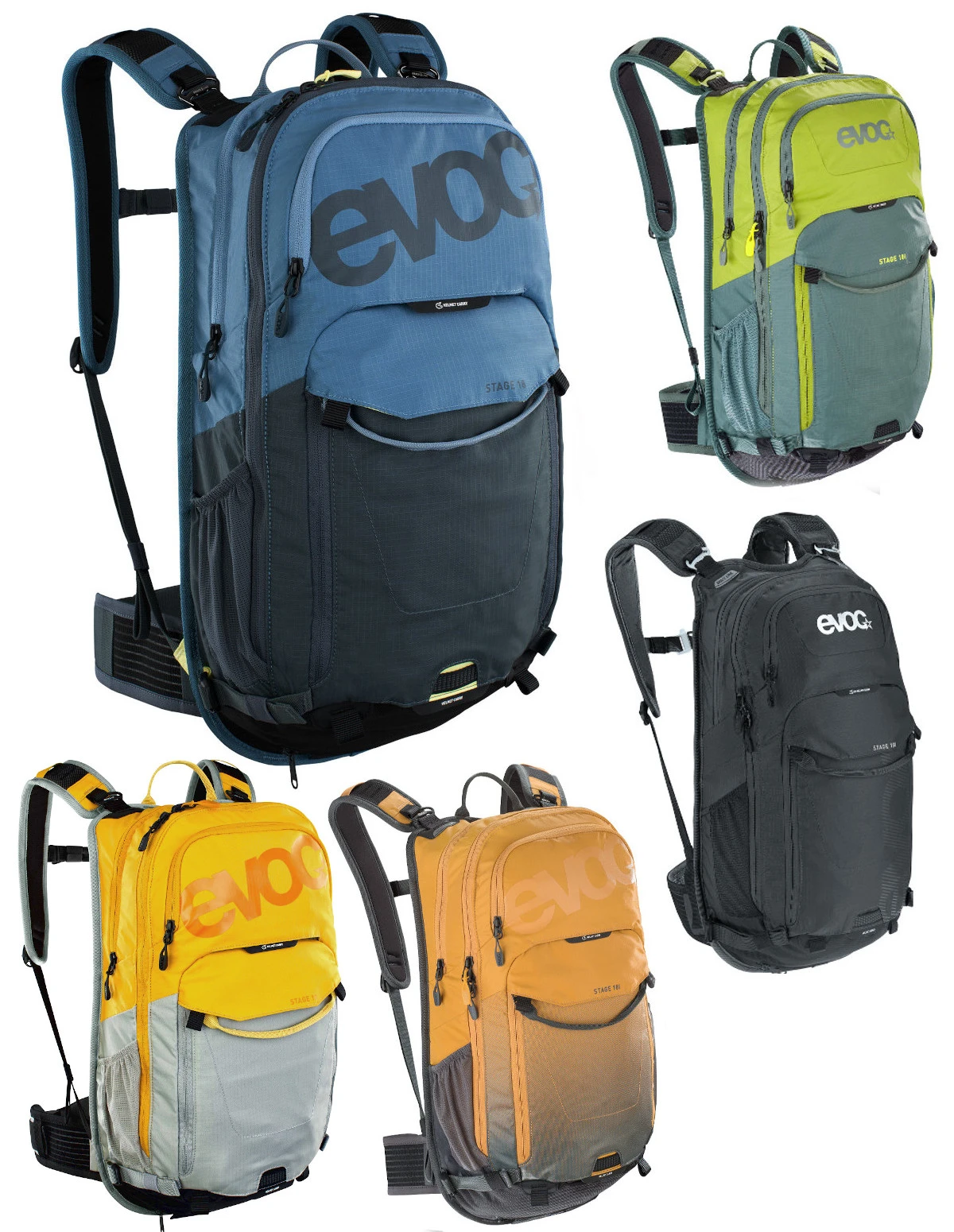 Evoc Stage 18L Tagesrucksack Fahrradrucksäcke Wanderrucksack 3 Evoc Stage 18L Tagesrucksack Fahrradrucksäcke Wanderrucksack