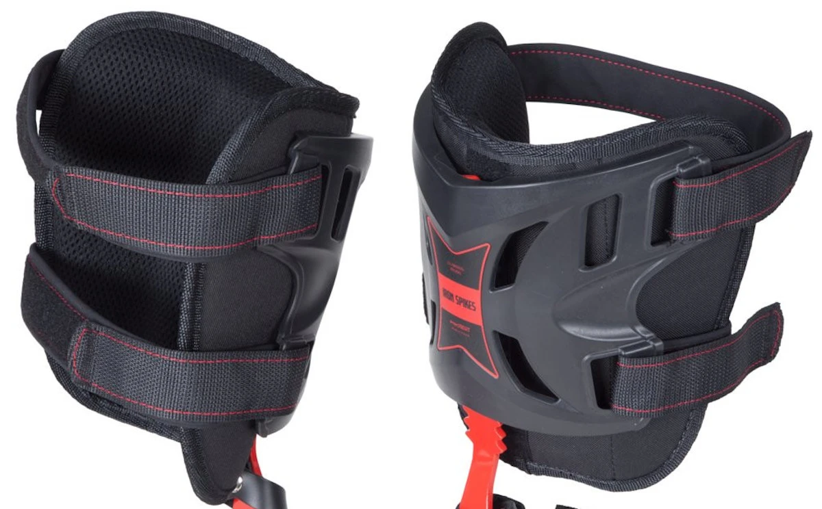 TreeUp Stahlsteigeisen DR 100 Mit Höhenverstellung Baumsteigeisen Kletterhilfe 3 TreeUp Stahlsteigeisen DR 100 Mit Höhenverstellung Baumsteigeisen Kletterhilfe