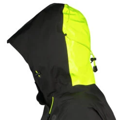AGU Tech Commuter Regenjacke Reflectiv Schwarz-gelb Fahrradjacke Freizeitjacke -Vaude Boutiquen Tech Rain Jacke 11