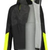 AGU Tech Commuter Regenjacke Reflectiv Schwarz-gelb Fahrradjacke Freizeitjacke -Vaude Boutiquen Tech Rain Jacke 13