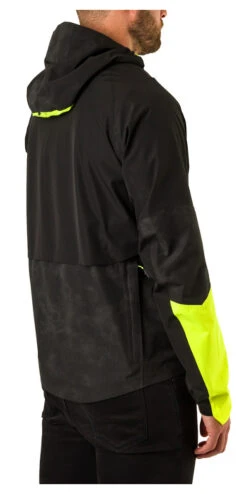 AGU Tech Commuter Regenjacke Reflectiv Schwarz-gelb Fahrradjacke Freizeitjacke -Vaude Boutiquen Tech Rain Jacke 6