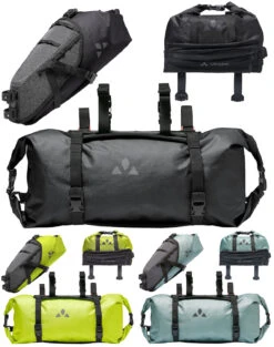 Vaude Wasserdichte Fahrradtaschen Im Set Trailfront II Trailsaddle II Trailguide II Bikepacking