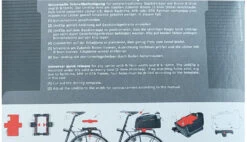 Vaude Silkroad L Black Bright Green Mit Klickfix Uniklip Halter Fahrradtasche Gepäckträgertasche -Vaude Boutiquen Uniklip Beschreibung