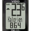 VDO M2.1 WL 30025 Analoger-Funk-Fahrradcomputer Biketacho -Vaude Boutiquen VDO M2 1 WL schwarz