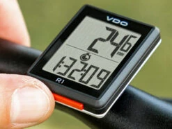 VDO R1 WR Fahrradtacho Biketacho Fahrradcomputer Kabeltacho