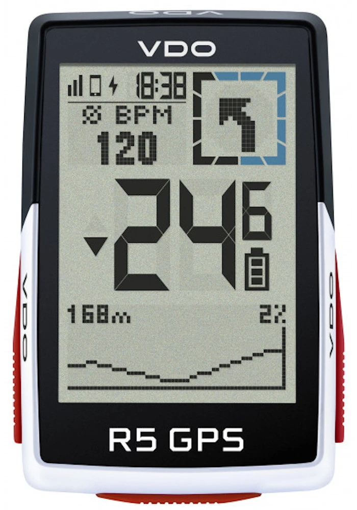 VDO R5 GPS Fahrradcomputer Biketacho Radcomputer 64051 3 VDO R5 GPS Fahrradcomputer Biketacho Radcomputer 64051