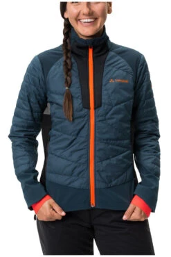 Vaude Damenjacke Minaki III Thermojacke Fahrradjacke -Vaude Boutiquen WO Minaki III dark sea anwendung