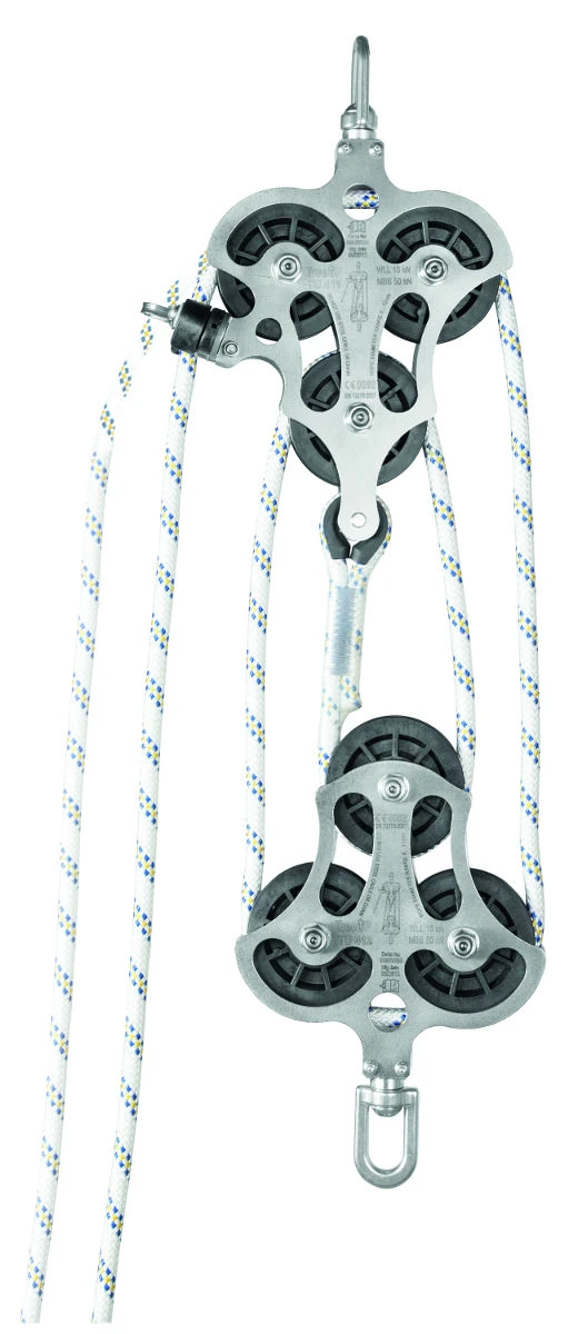 TreeUp Mehrteiliger Seilblock / Flaschenzug TU 410 3 TreeUp Mehrteiliger Seilblock / Flaschenzug TU 410