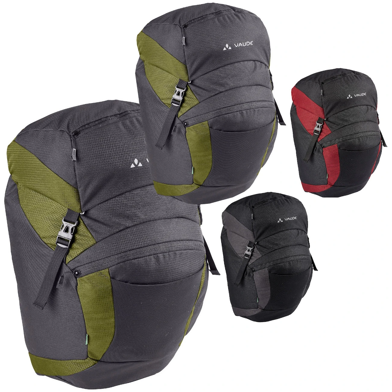 Vaude 2 Radtasche OnTour Front Gepäckträgertasche Fahrradtaschen 3 Vaude 2 Radtasche OnTour Front Gepäckträgertasche Fahrradtaschen